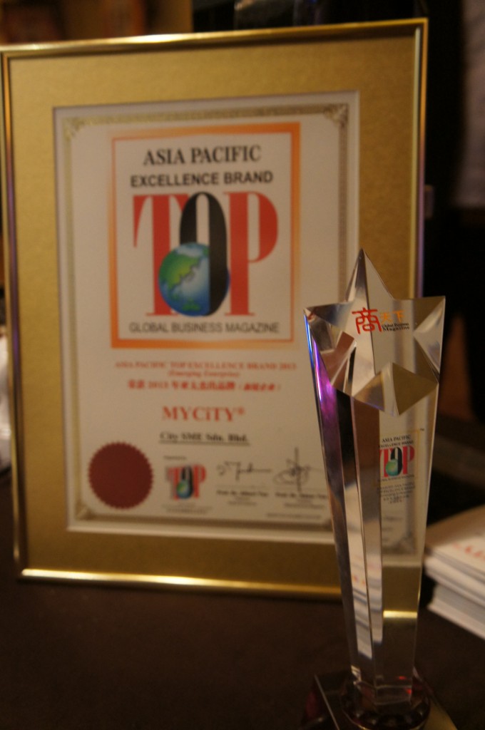 Asia Pacific Top Excellence Brand Year 2013